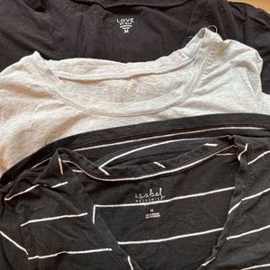 GAP and Isabel maternity tops (lot of 3) , medium